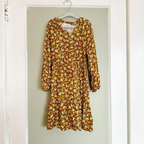 Zara Girls Floral Dress Size 10 - Picture 1 of 3